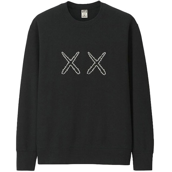 UNIQLO x KAWS Sesame Street Black Sweatshirt - Picture 3 of 3